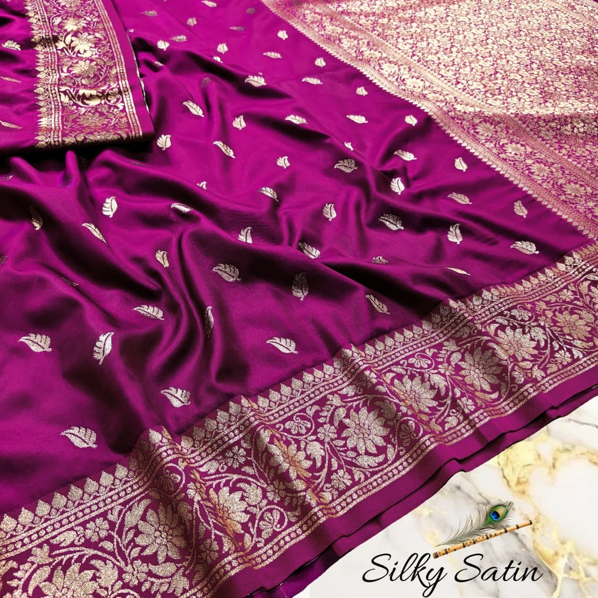 Super soft mashru silk sarees with blouse