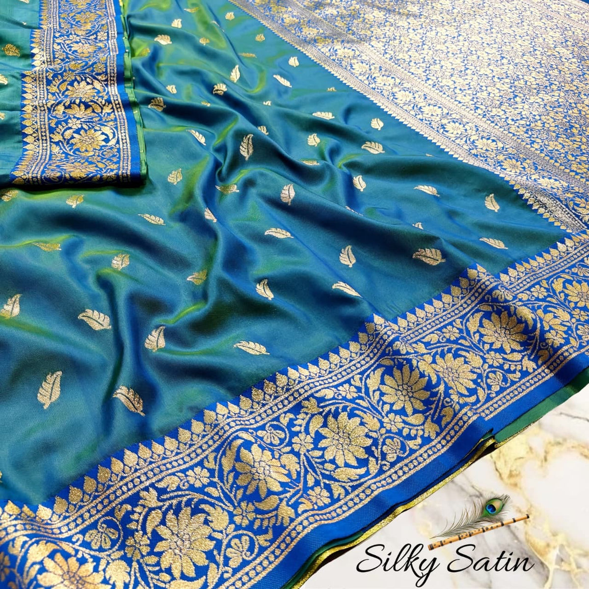 Super soft mashru silk sarees with blouse