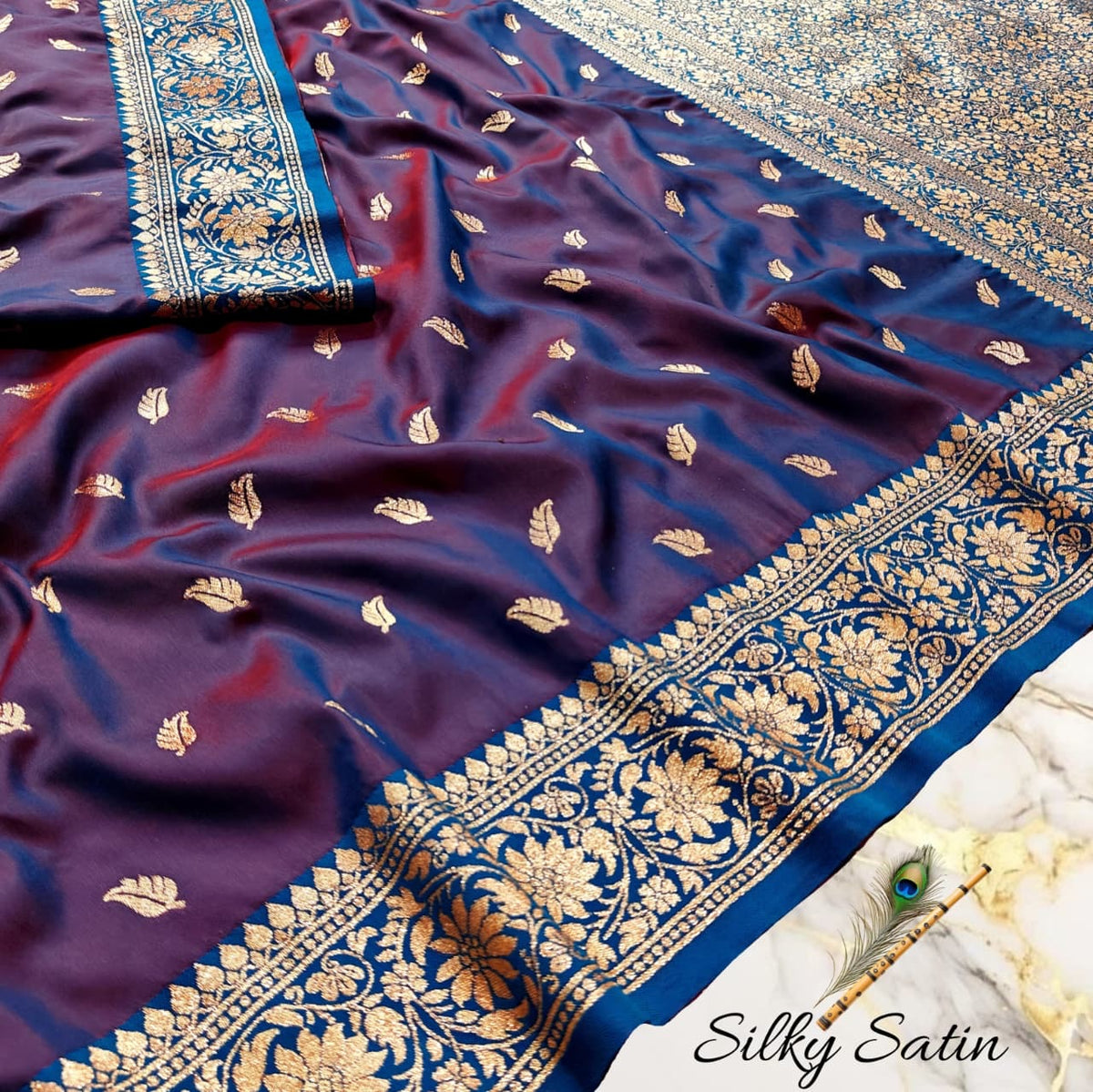 Super soft mashru silk sarees with blouse