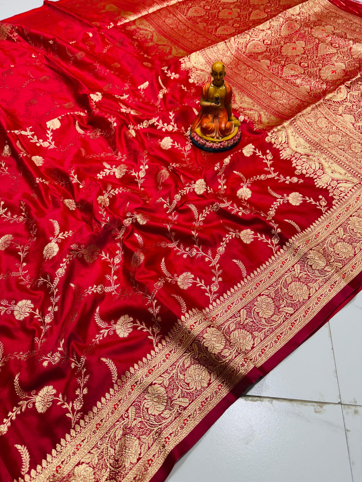 Super soft mashru silk soft Banarasi sarees with blouse
