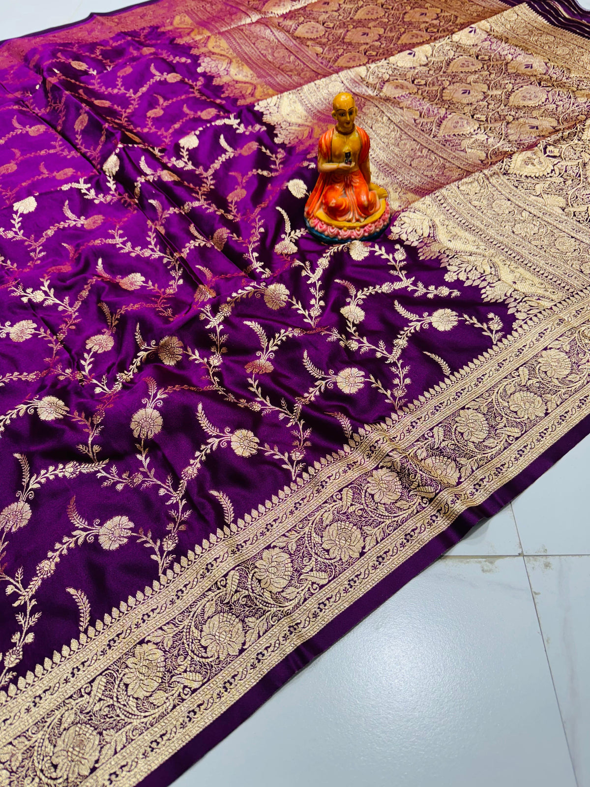 Super soft mashru silk soft Banarasi sarees with blouse
