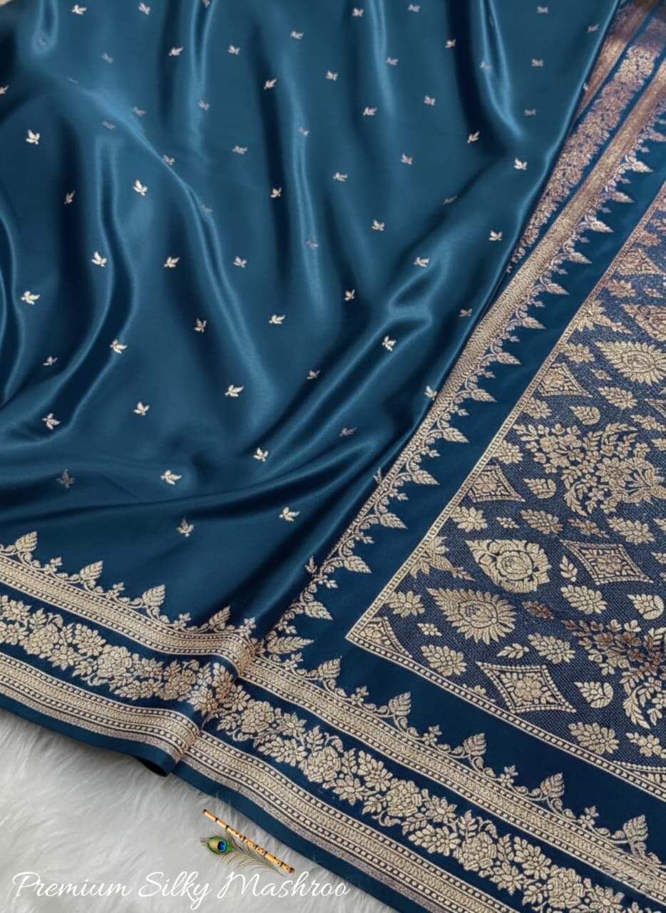Satin silk sarees