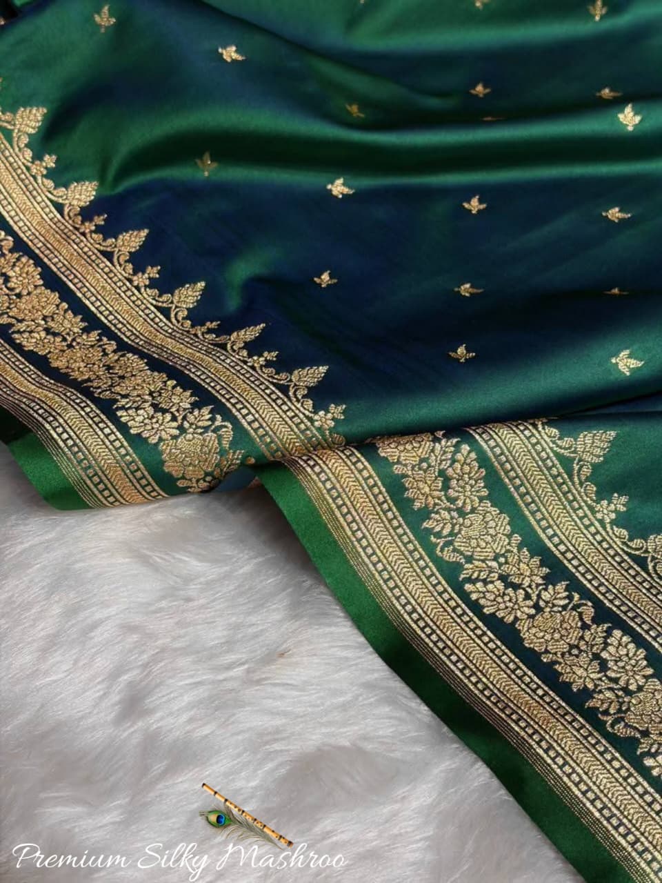 Satin silk sarees