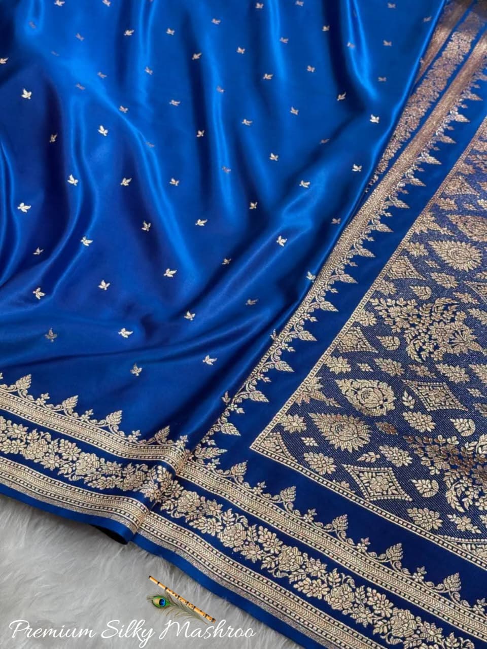 Satin silk sarees