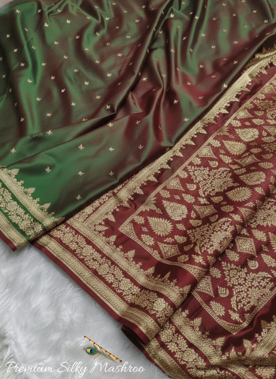 Satin silk sarees