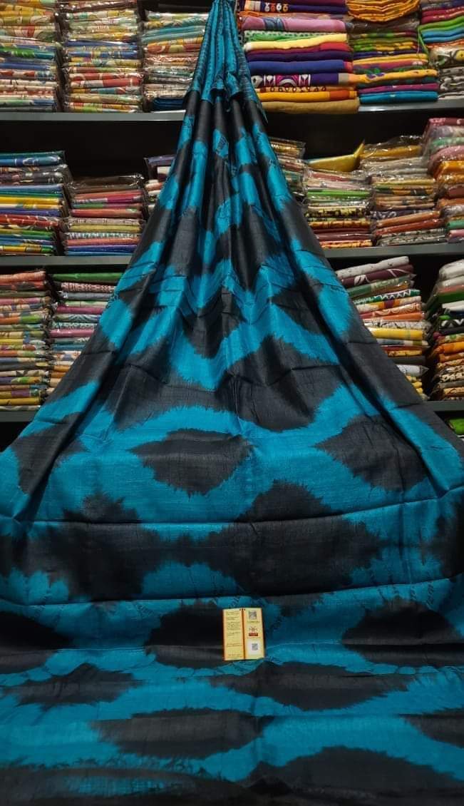 Stunning new arrivals Shibori print silk sarees