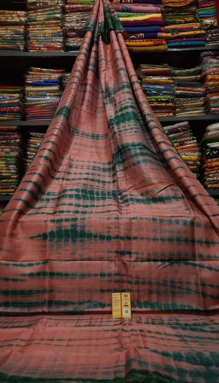 Stunning new arrivals Shibori print silk sarees