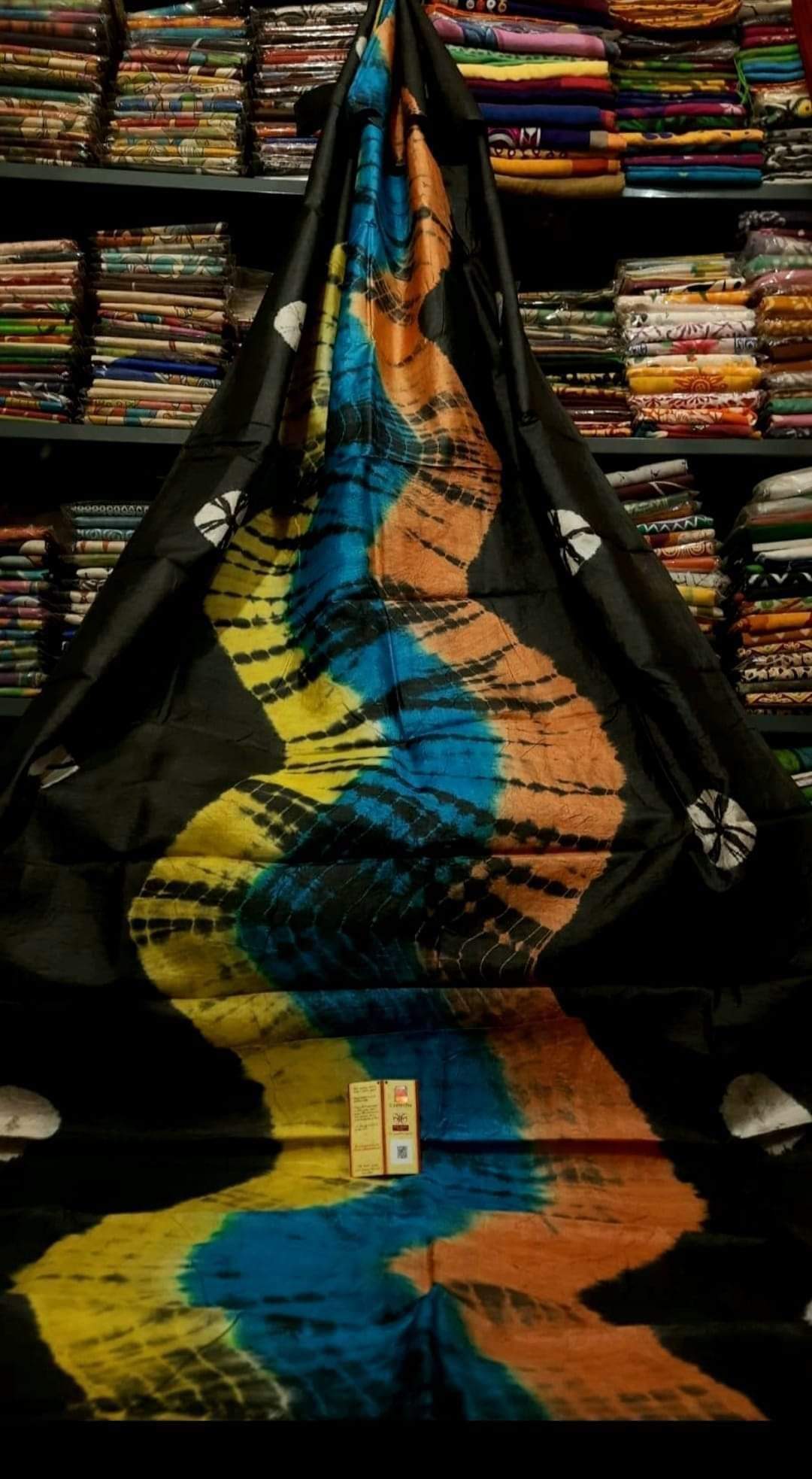 Stunning new arrivals Shibori print silk sarees
