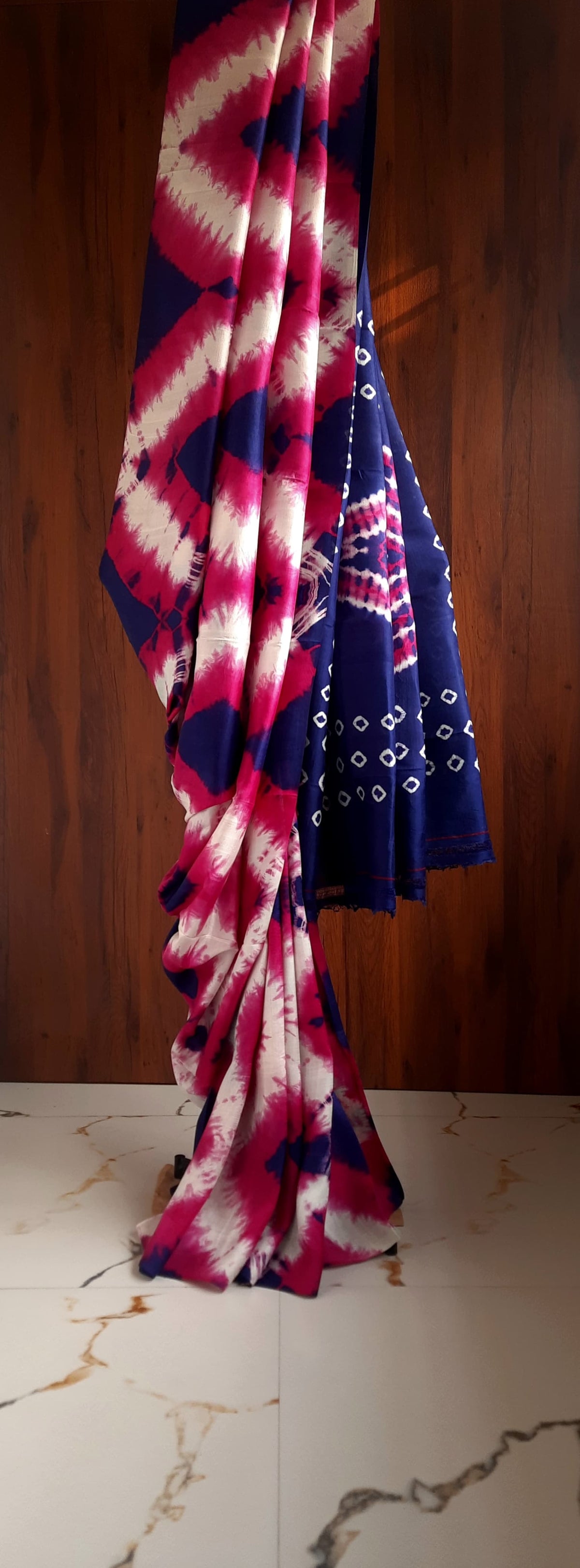 Stunning new arrivals Shibori print silk sarees