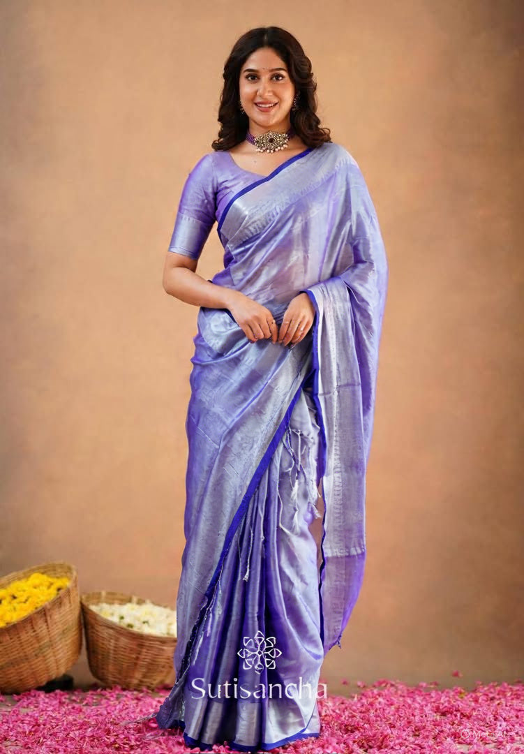 Soft quality tissue sarees with blouse